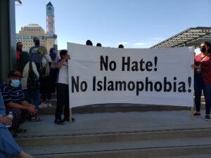 No hate, No islamophobia